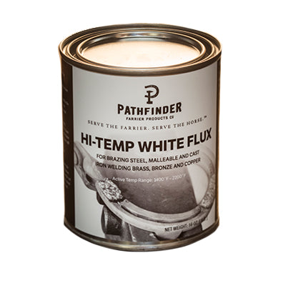 Pathfinder Hi-Temp White Flux - Canadian Forge & Farrier