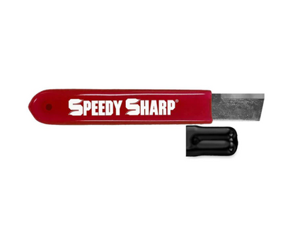 Red - Original Speedy Sharp Carbide Knife and Tool Pocket Sharpener @ Canadian Forge