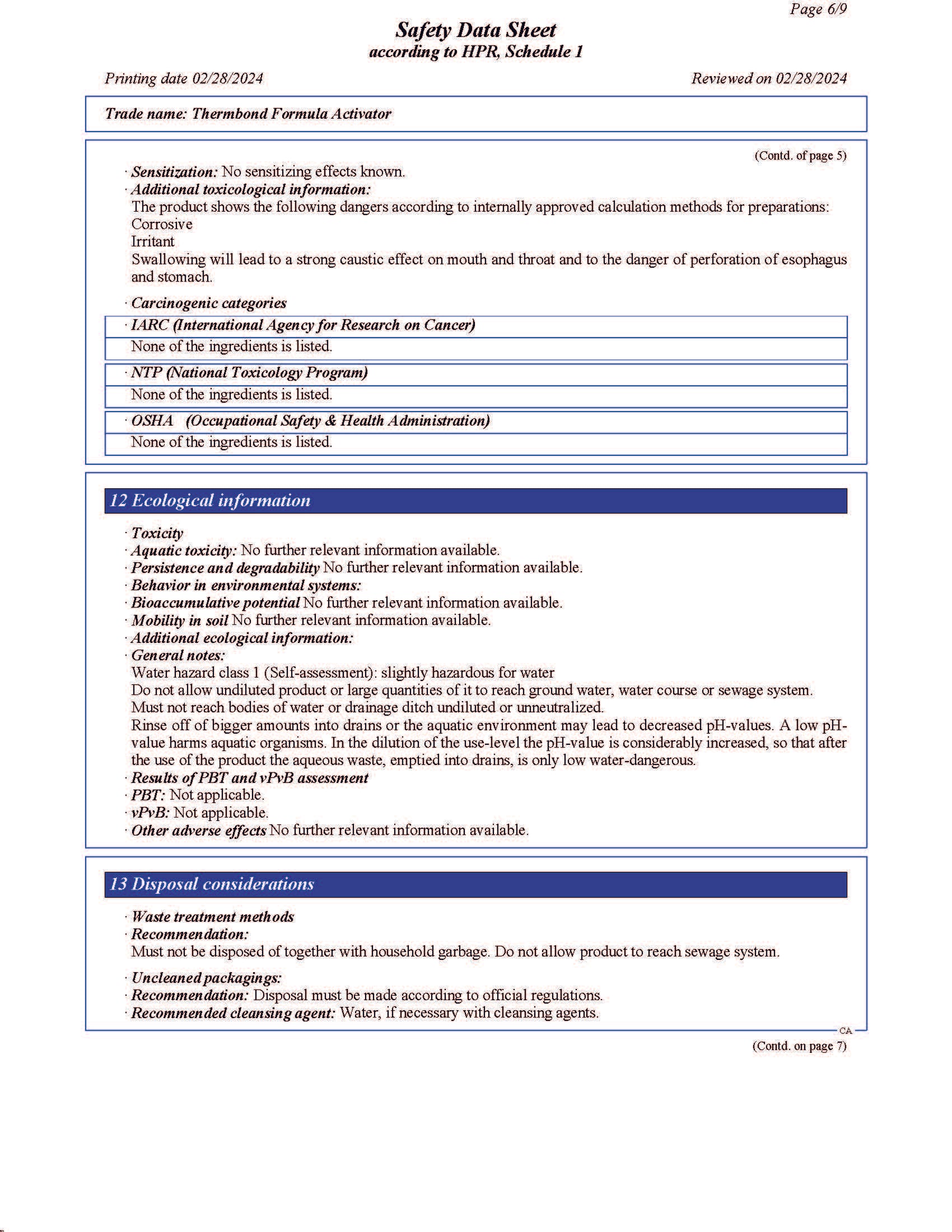 ThermBond Phosphate-Bonded 2 Component Adhesive Refractory - R (3400°F)