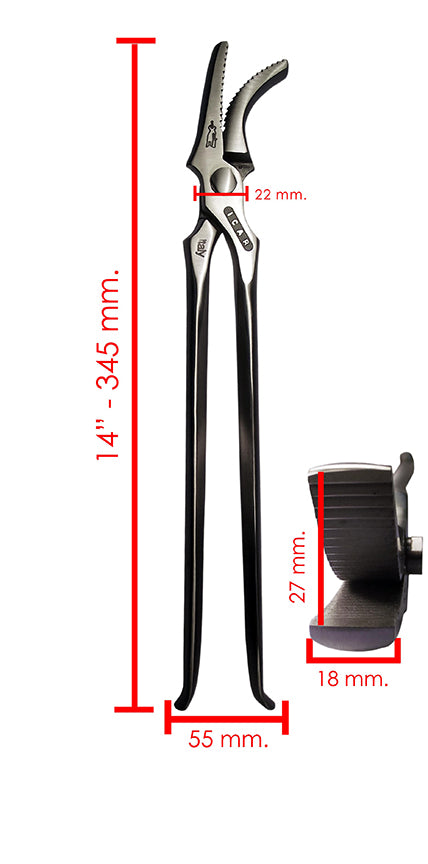 ICAR Clincher Curved Jaw