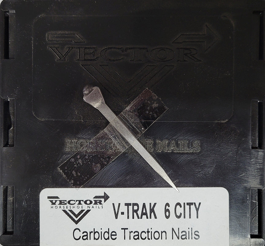 Vector V-Trak Carbide Traction City Head Nails - Borium Tipped