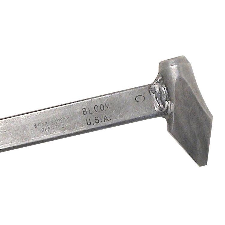 Bloom Forge Fore Punch with welded handle, designed for E-head nail holes, made in USA.