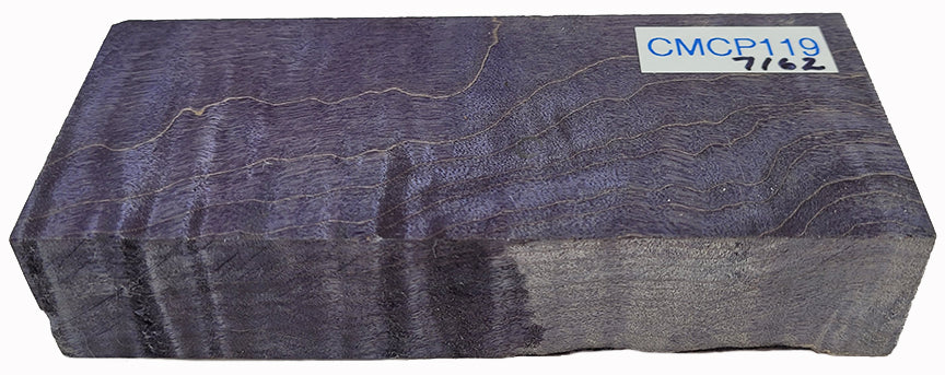 Knife Handle Scale Block - Curly Maple CMCP119