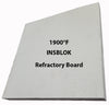 1900°F Refractory Board 1" Thick