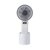 USB Rechargeable Lithium Cordless Fans - Hand Held/Table Top 5 Speed