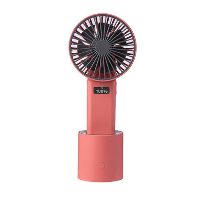 USB Rechargeable Lithium Cordless Fans - Hand Held/Table Top 5 Speed