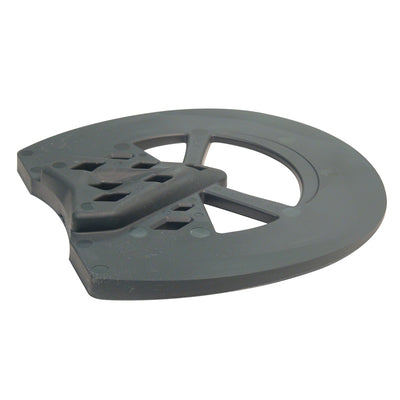 Plexus Open Toe Frog Support Pad, small size, black with diamond-shaped holes for hoof support.