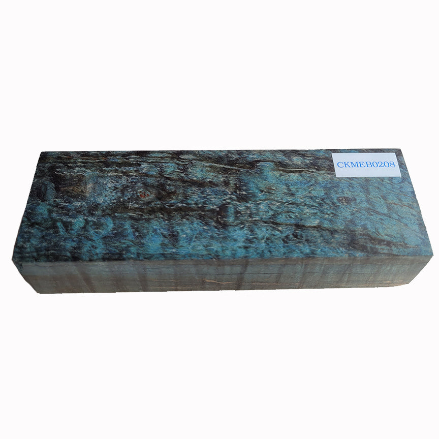 Knife Handle Scale Block - Crinkled Maple - CKMEB0208