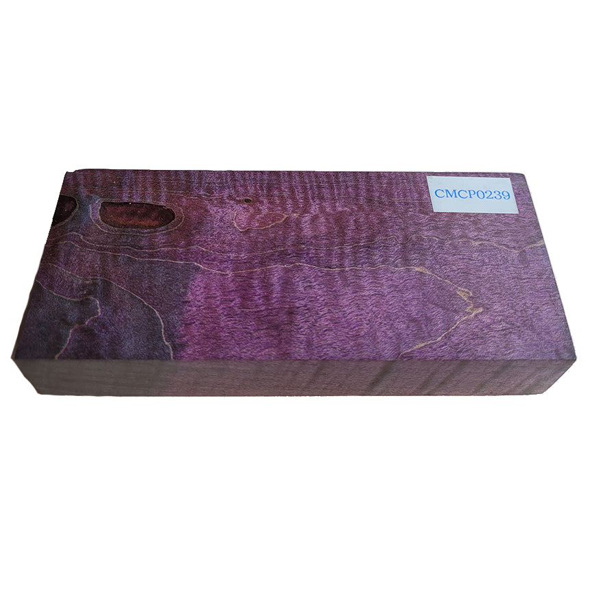 Knife Handle Scale Block - Curly Maple CMCP0239