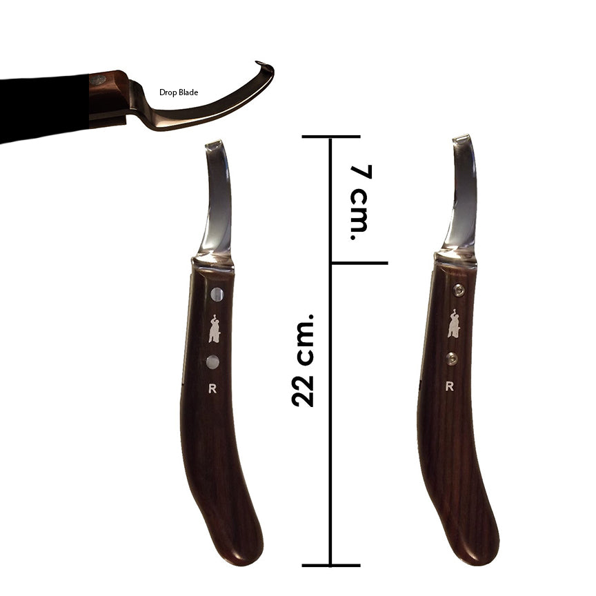 ICAR Coltello Drop Blade Hoof Knife
