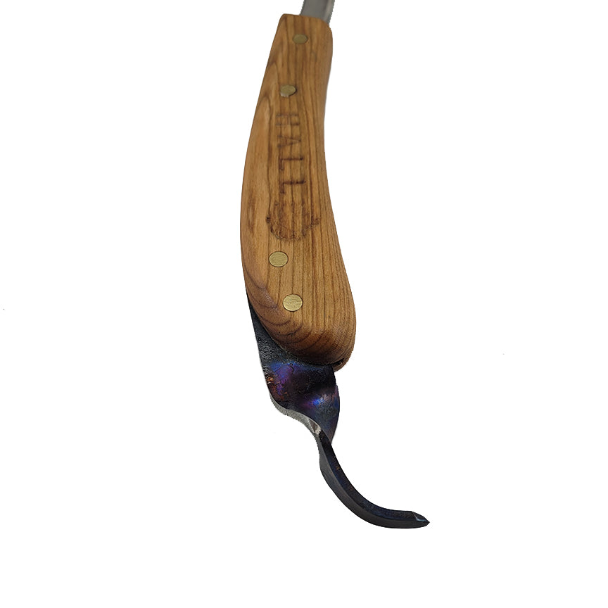 Hall Drop Blade Knife with End Pick