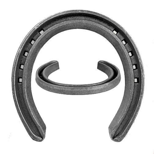 Handmade Shoes UK 7/8" x 3/8" Concave Steel Shoes - Front Unclipped