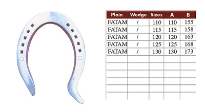 Colleoni FATAM Aluminum Horseshoes