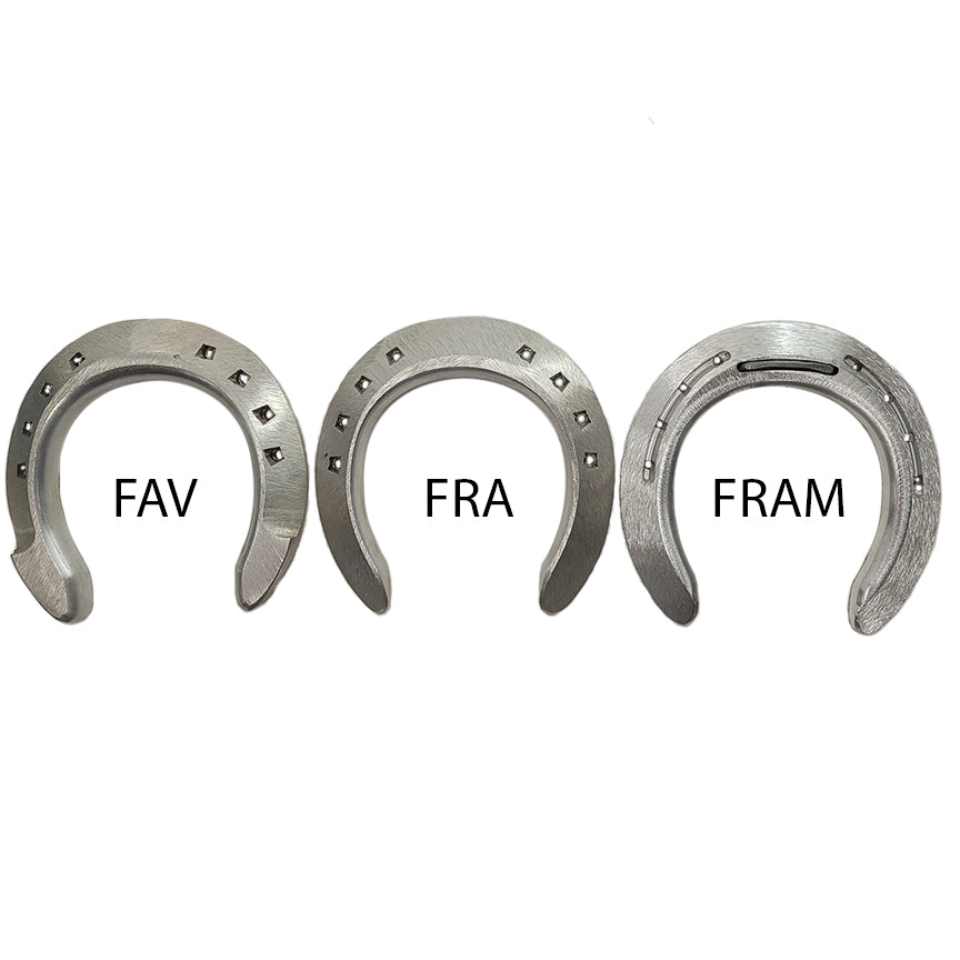 Colleoni FAV Broken Open Roller Aluminum Horseshoes