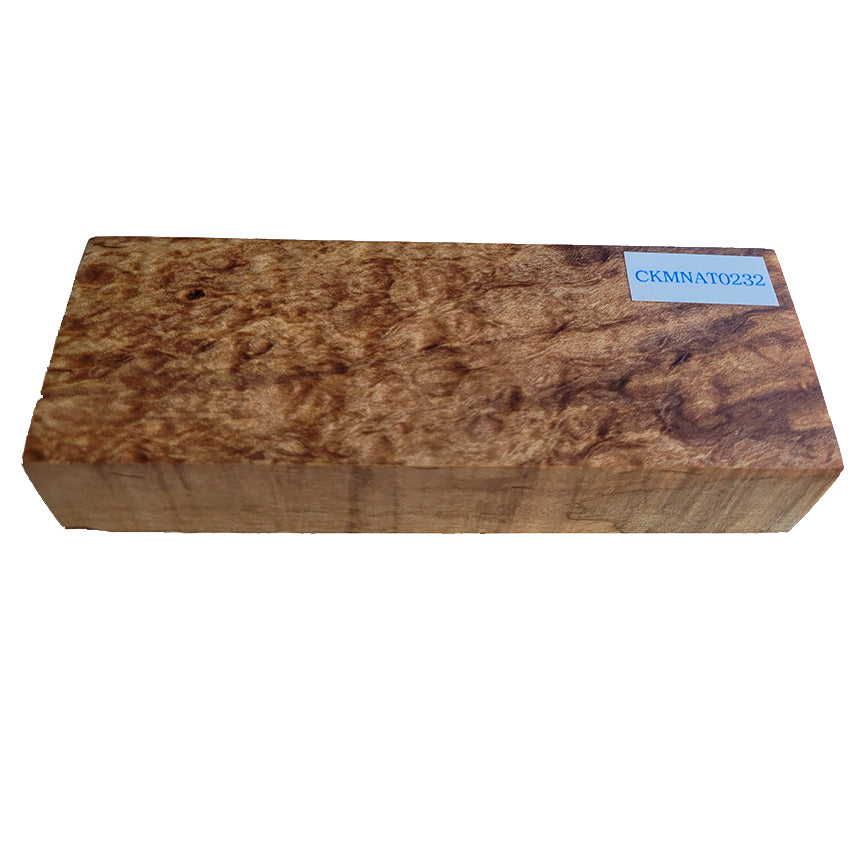 Knife Handle Scale Block - Crinkle Maple CKMNAT0232