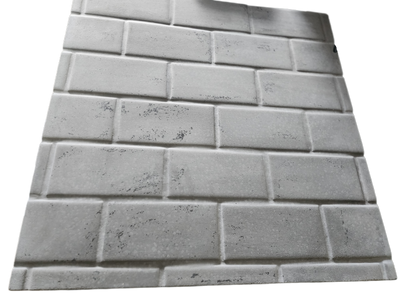 Custom Cast Replacement Fireplace Refractory Panel @ Canadian Forge - Brocken and Cracked brick replacement castings available.