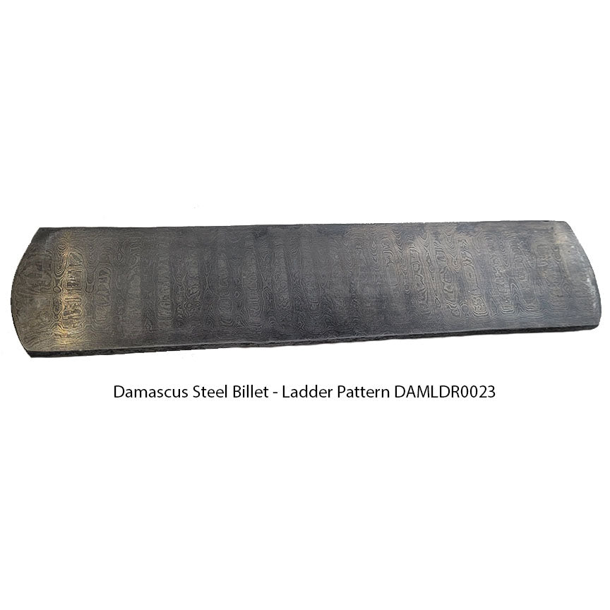 Damascus Steel Billet - Ladder Pattern DAMLDR0023