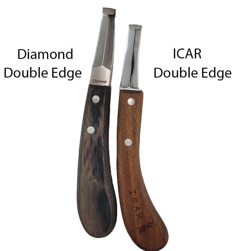 Diamond Double Edge Knife