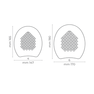 Deplano Honey Comb Pads - Flat