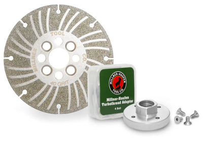 Diamond Grinding Wheels (new: Turbo-Flush Disc) ** Lifetime Warranty - by Millner Haufen USA