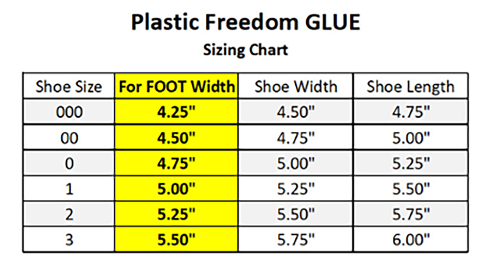 Freedom Shoes - Urethane - Glue on
