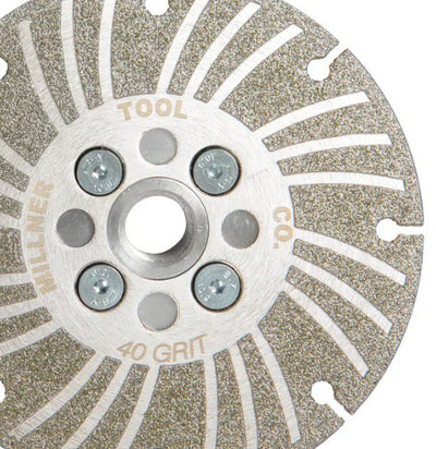 Diamond Grinding Wheels (new: Turbo-Flush Disc) ** Lifetime Warranty - by Millner Haufen USA