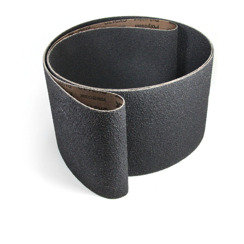 2" x 72" VSM Cork Silicon Carbide Polishing Belts CK917C- coming soon!