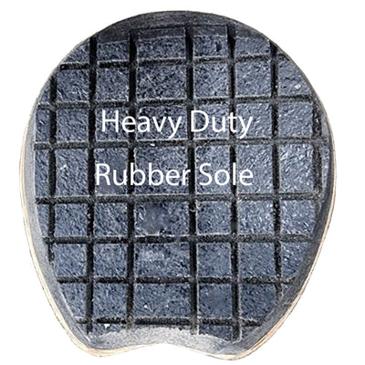 Therapeutic Wooden Hoof Clog with Leather Rim Pad