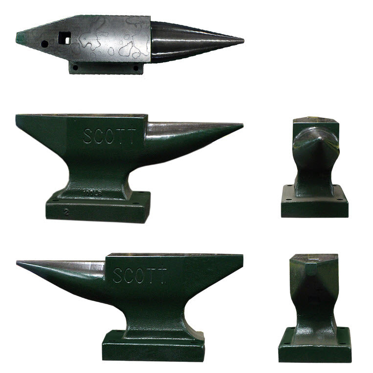 105 lb SCOTT Anvil - TAPERED HEEL (USA)