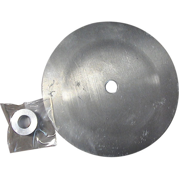 FootPro Aluminum Heel Finish Disc with Spacer