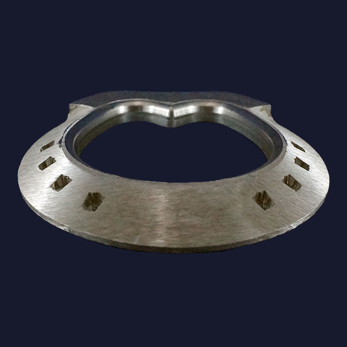 Colleoni FTV Broken Rolling Straight Bar Aluminum Horseshoes