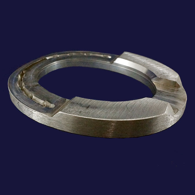 Colleoni US Wedged Heel Egg Bar Aluminum Horseshoes