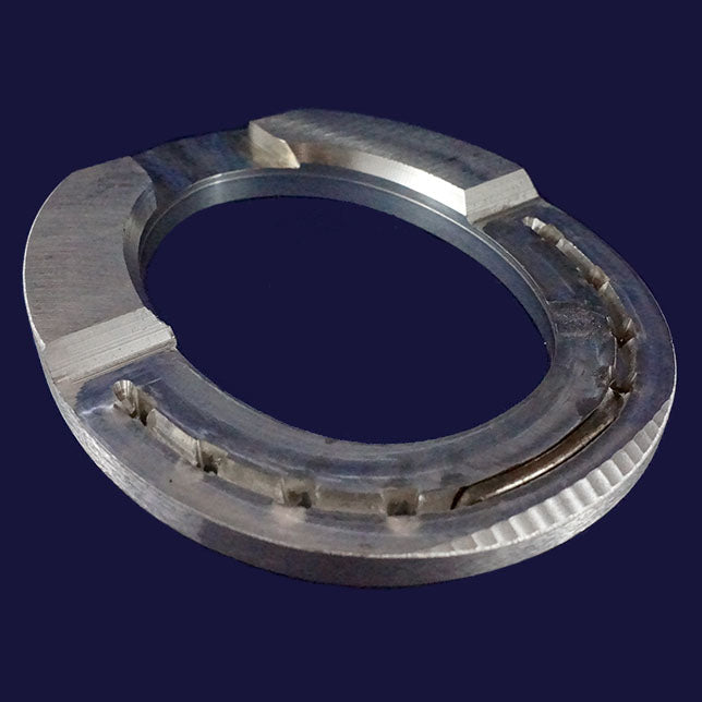 Colleoni US Wedged Heel Egg Bar Aluminum Horseshoes