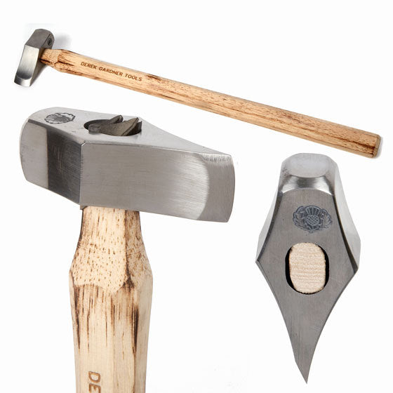 Derek Gardner Hunter Fuller/Creaser - Wood Handle