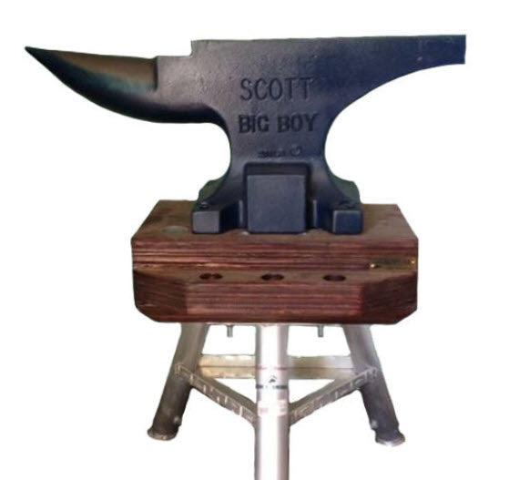 250 lb SCOTT 'BIG BOY' Anvil (USA) - Canadian Forge & Farrier