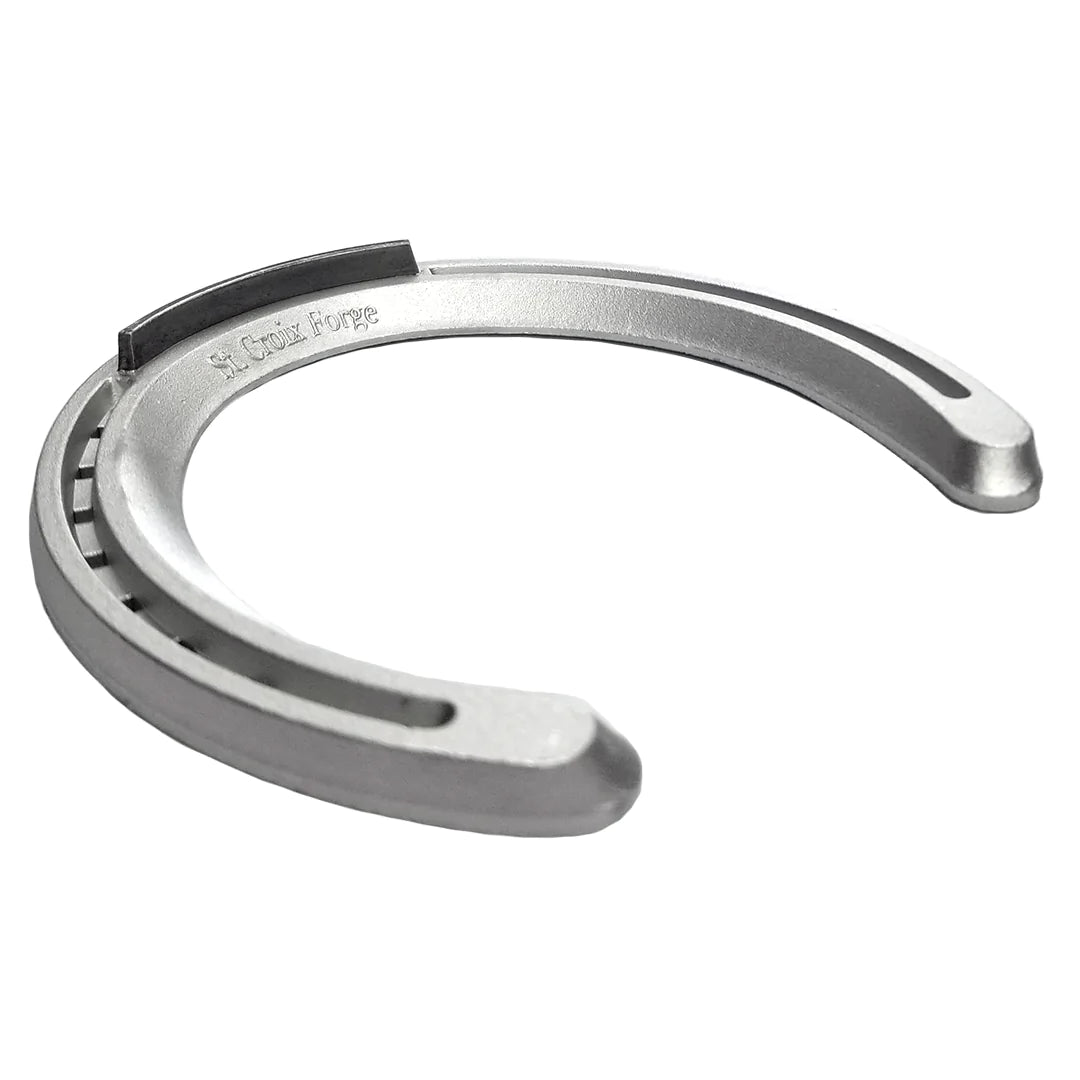 St. Croix Regular Hind Aluminum Horseshoes - Side clipped