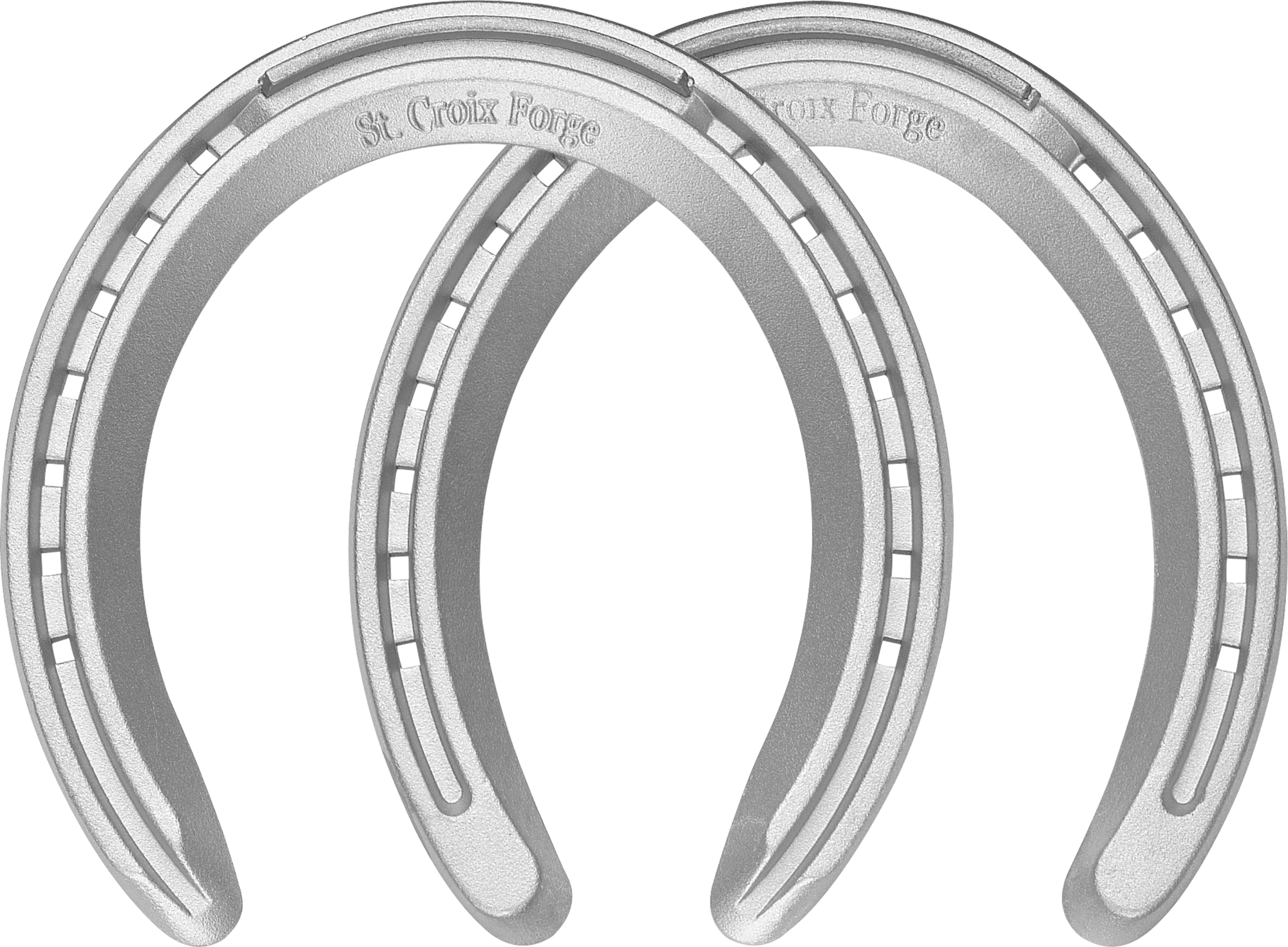 St. Croix XLT Aluminum Horseshoes - Fronts