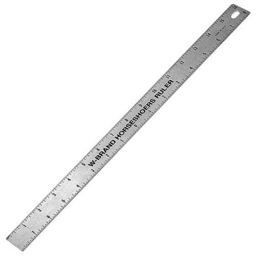 W-Brand Horseshoers Ruler - Canadian Forge & Farrier