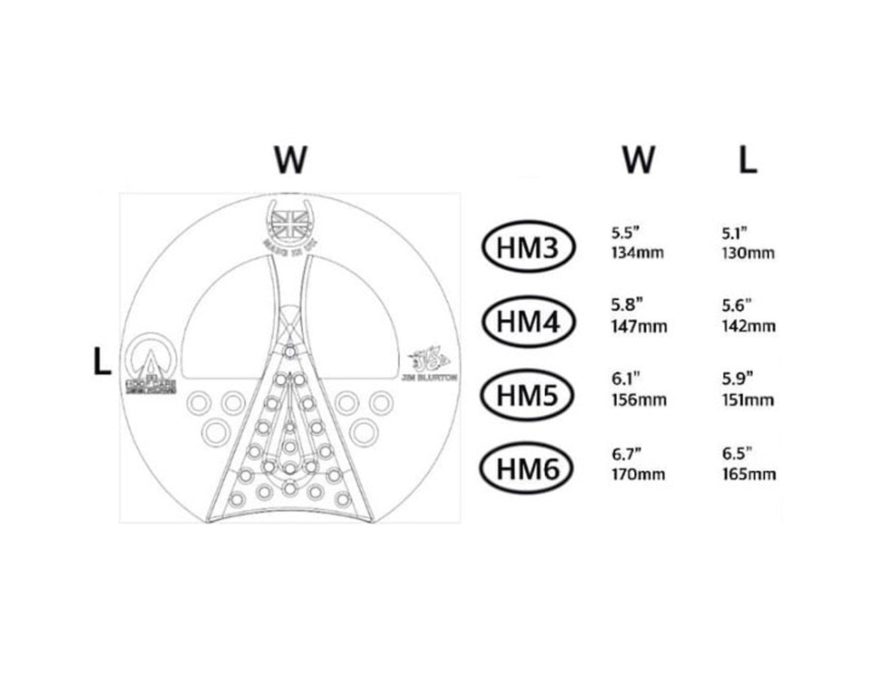 3D Hoof Pad Half Mesh - Degree