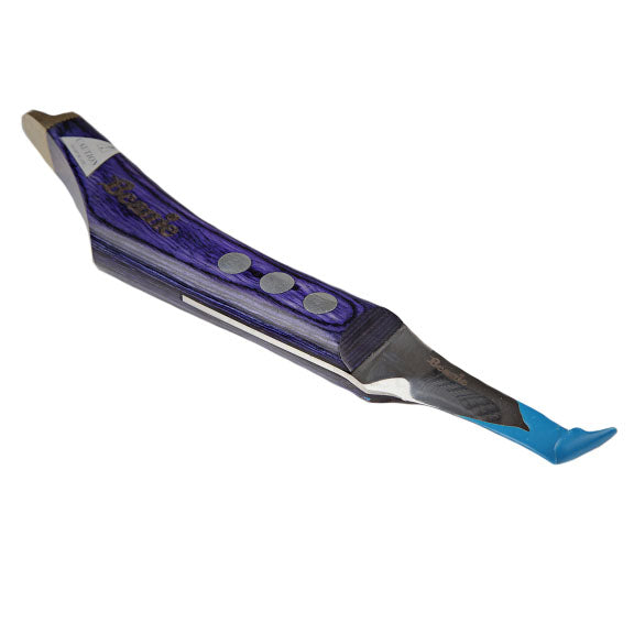 Steven Beane Curved Blade Knife with Brass Topper