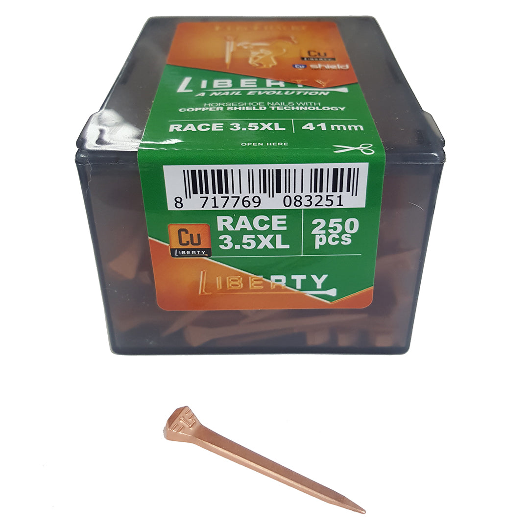 Liberty Cu Race Copper Coated Horseshoe Nails