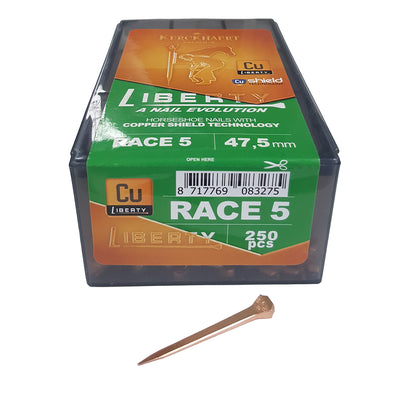 Liberty Cu Race Copper Coated Horseshoe Nails