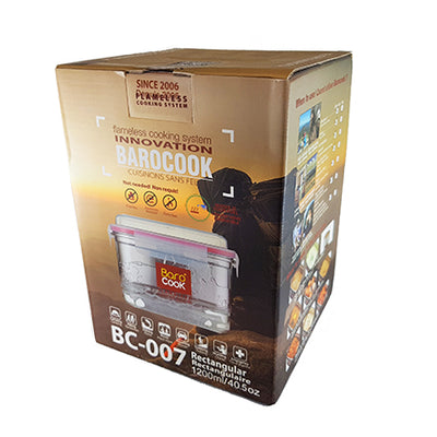 BaroCook Rectangular Container - 1200 ml