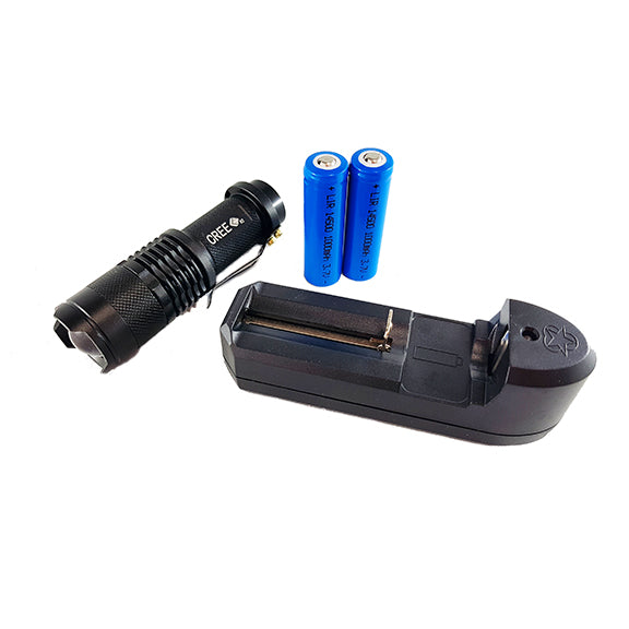Intense Flashlight 300 Lumens
