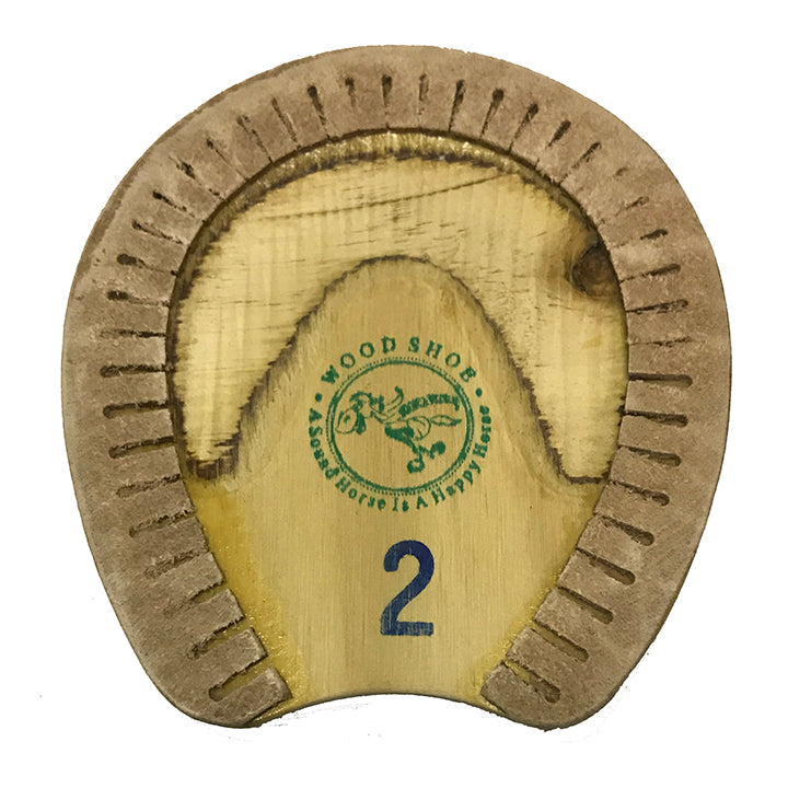 Wood Therapeutic Clog with Leather Rim Pad