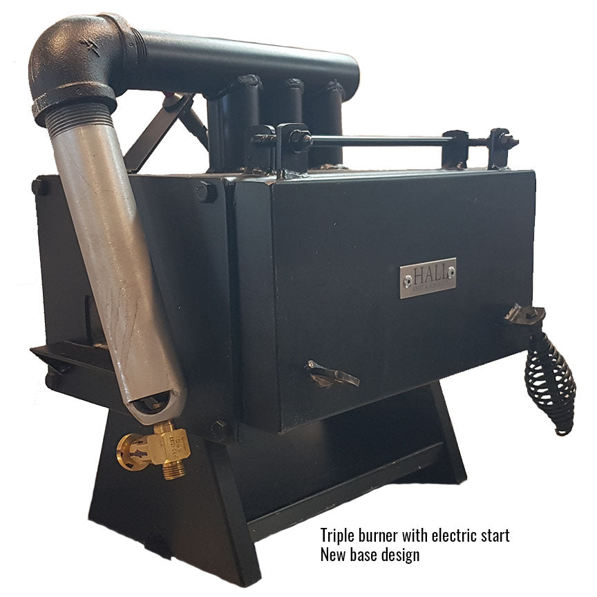 Hall Triple Burner Forge - Canadian Made