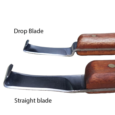 Hall Straight Curve Blade Farrier Knife