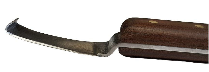 Hall A2 Steel Drop Blade Farrier Knife