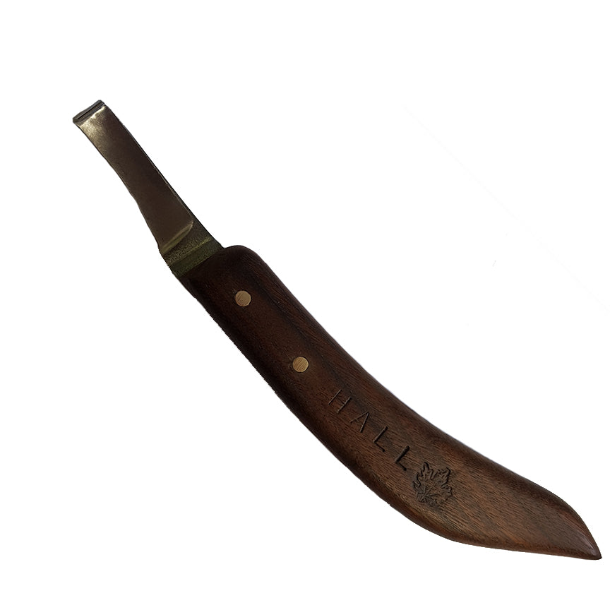 Hall A2 Steel Drop Blade Farrier Knife