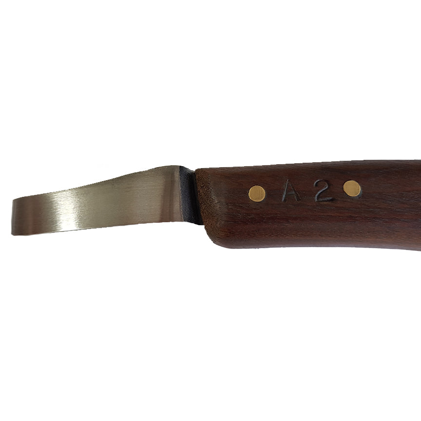 Hall A2 Steel Drop Blade Farrier Knife